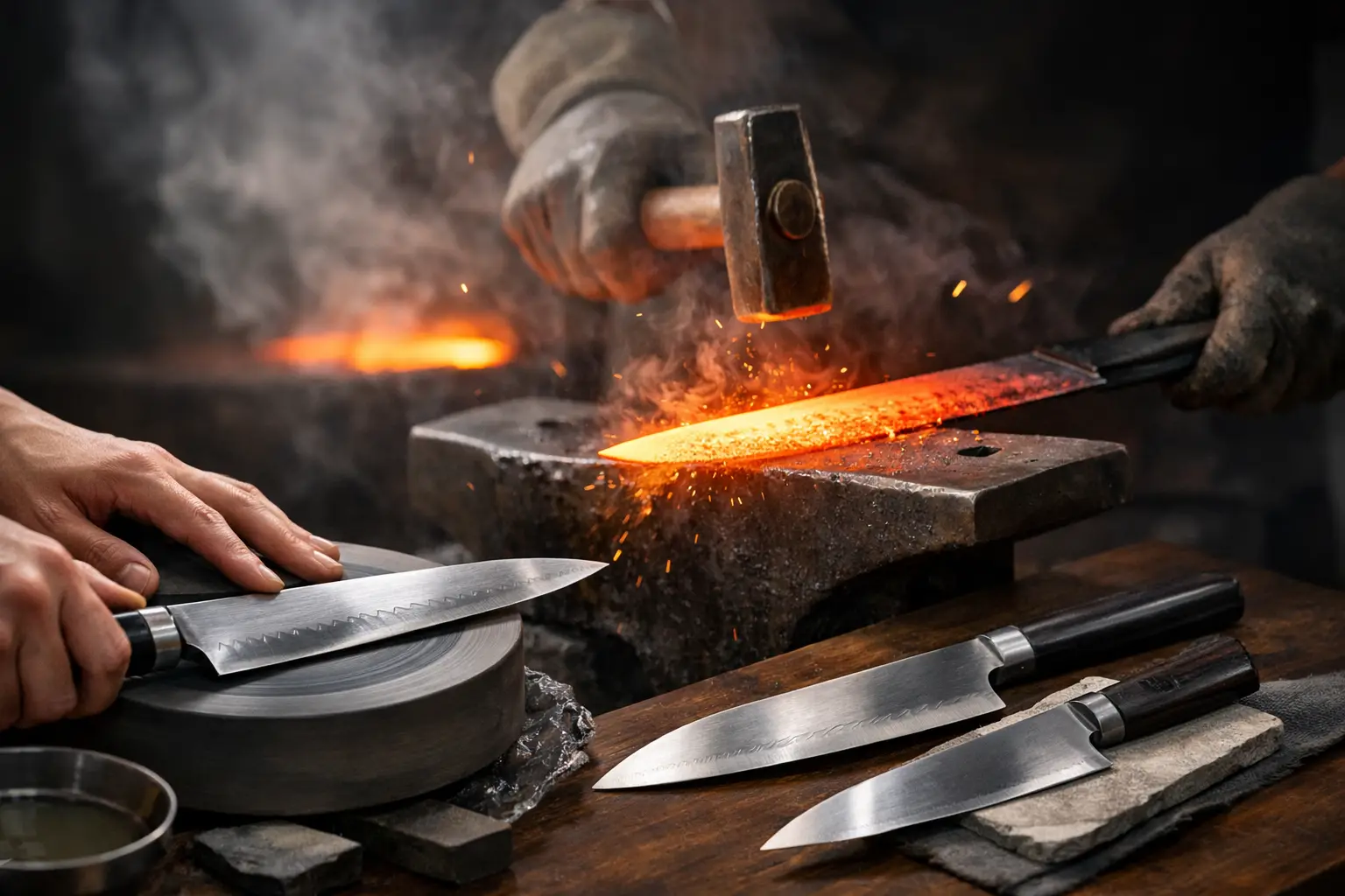 How Are Japanese Chef Knives Made?