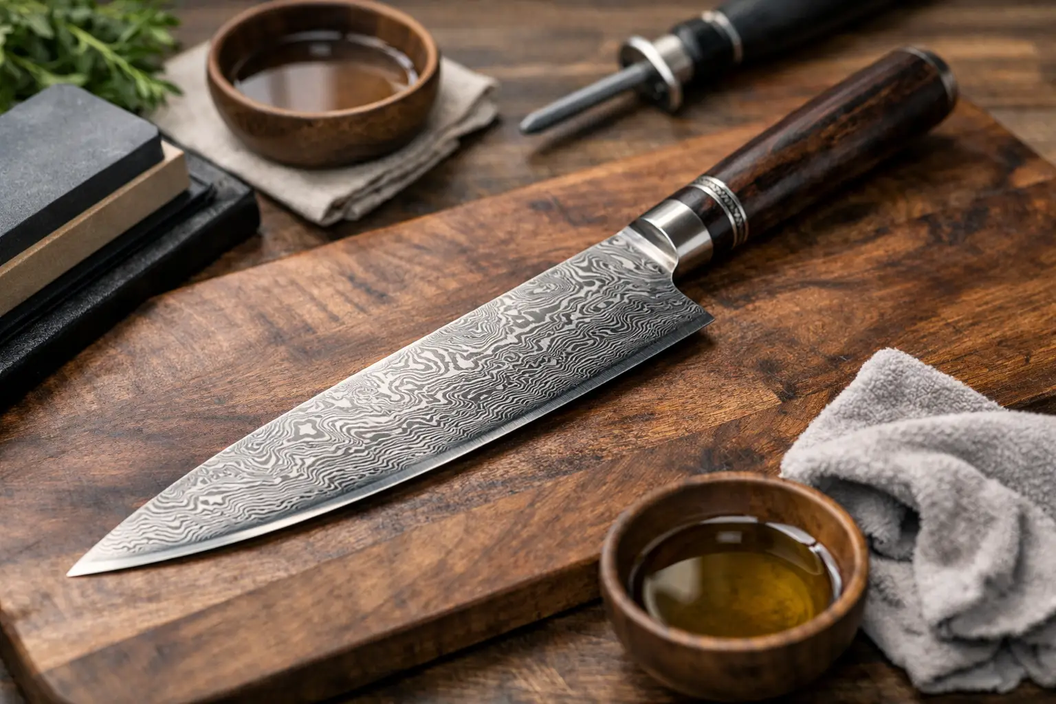 How to Look After Damascus Knives