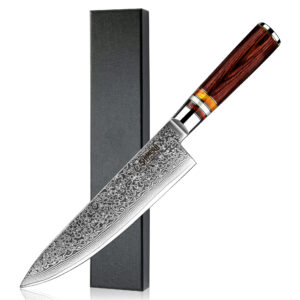 Kinzan 金山 7.7" Damascus Steel Gyuto Japanese Chef Knife